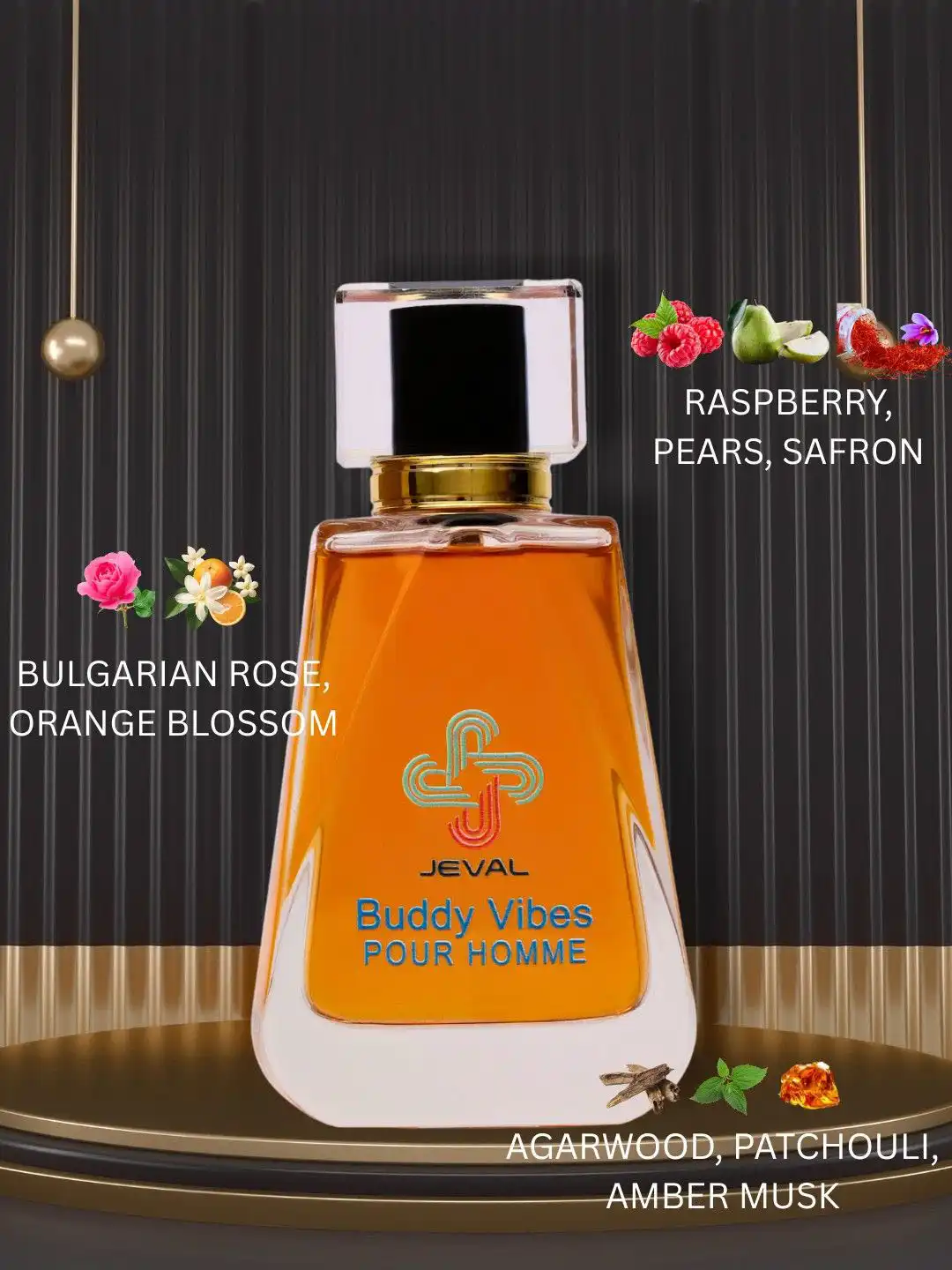 Buy Jeval Men Buddy Vibes Long-Lasting Eau De Parfum - 100 ml