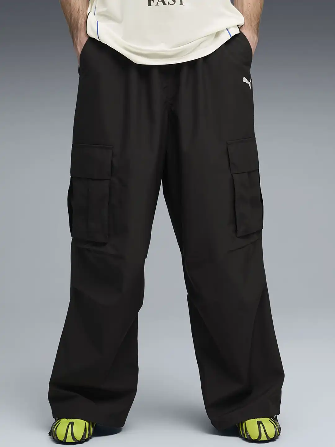 Buy Puma FUTURE ARCHIVE Oversized Cargo Pants - Trousers for