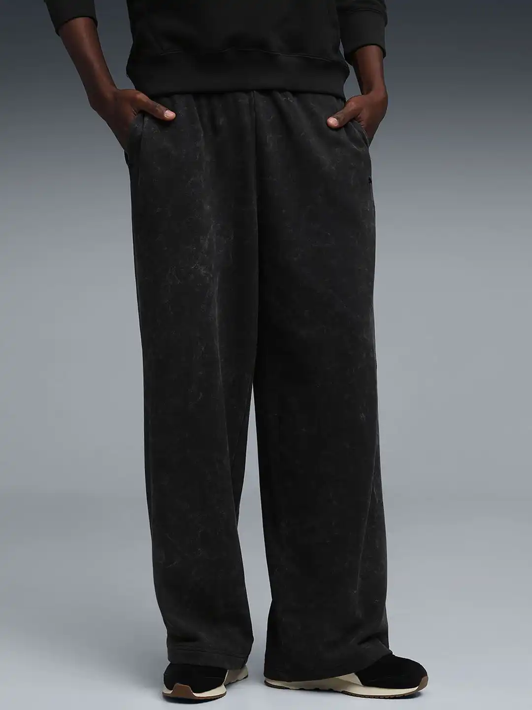 Buy Puma FUTURE ARCHIVE Oversized Knit Cotton Pants - Track Pants