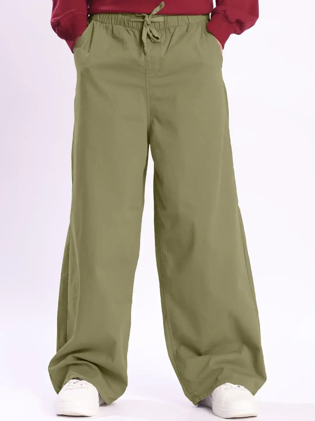 MASU 22SS COTTON WIDE TROUSERS グリーン 44 2022SS】 MASU (マス 
