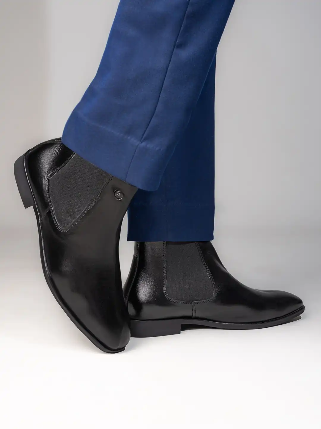 Buy Alberto Torresi Red Jaery Series Men Leather Chelsea Boots