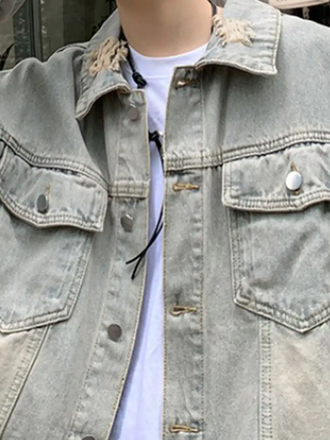Buy StyleCast Men Washed Denim Jacket - Jackets for Men 36324003