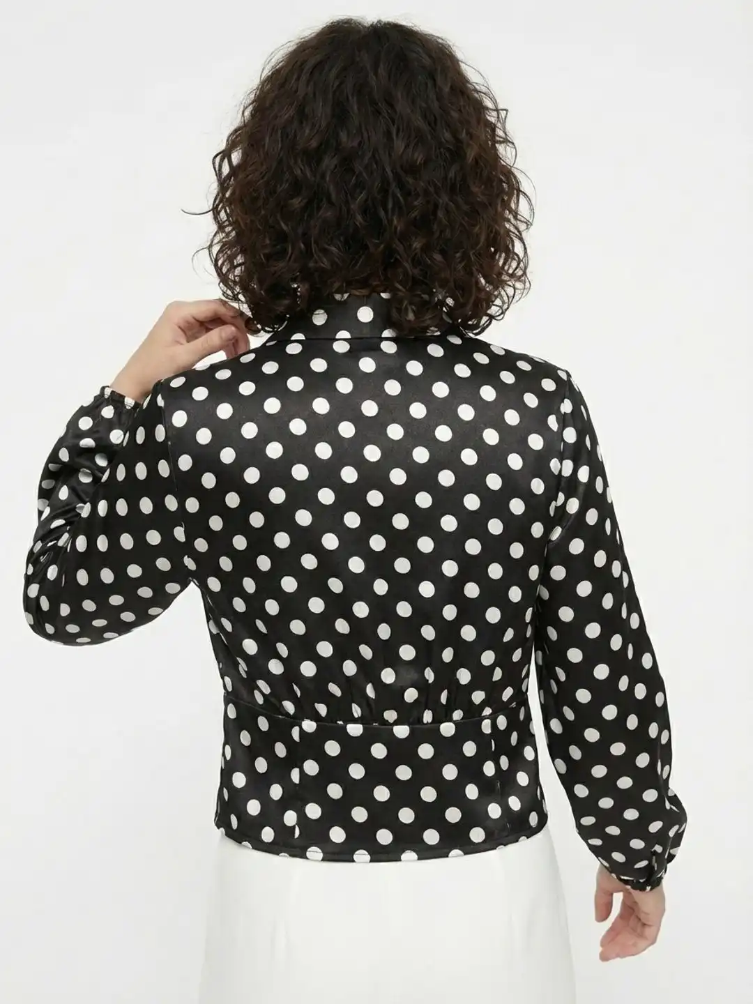 Xページ Buy glitchez Polka Dotted Shirt Style Top - Tops for Women
