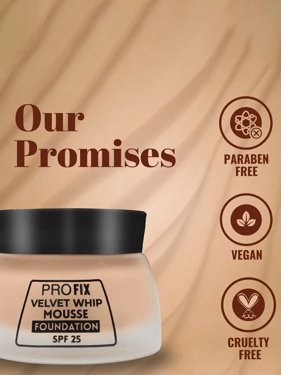 Buy Jaquline USA Pro Fix Velvet Whip Mousse Foundation - 30 ml