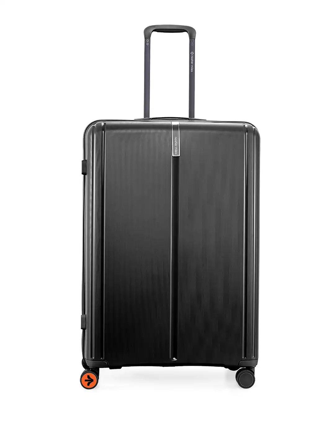 Buy Nasher Miles The Line Polypropylene Black Trolley Bag Set of 2