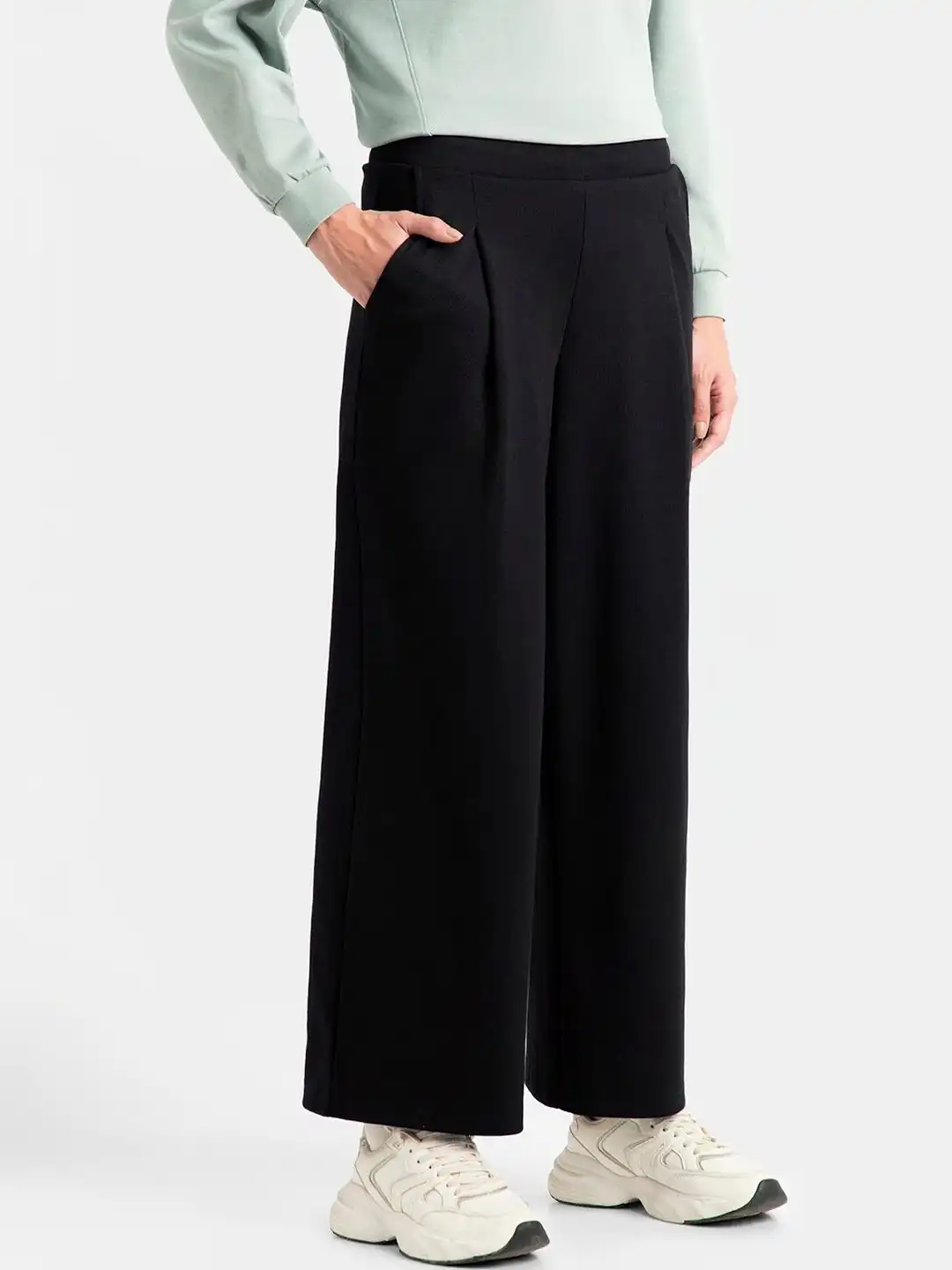 Buy Jockey Groove Super Combed Cotton Rich Relaxed Fit Wide Leg