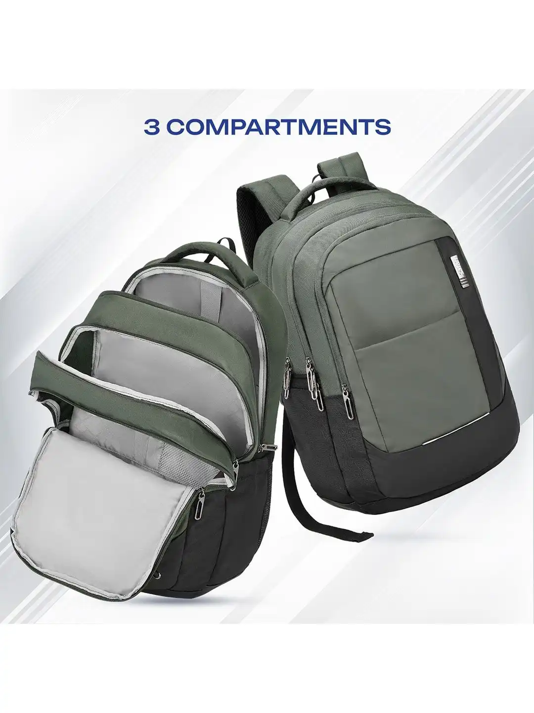 Buy Safari Zen 34L Unisex Formal Laptop Backpack with Rain Cover