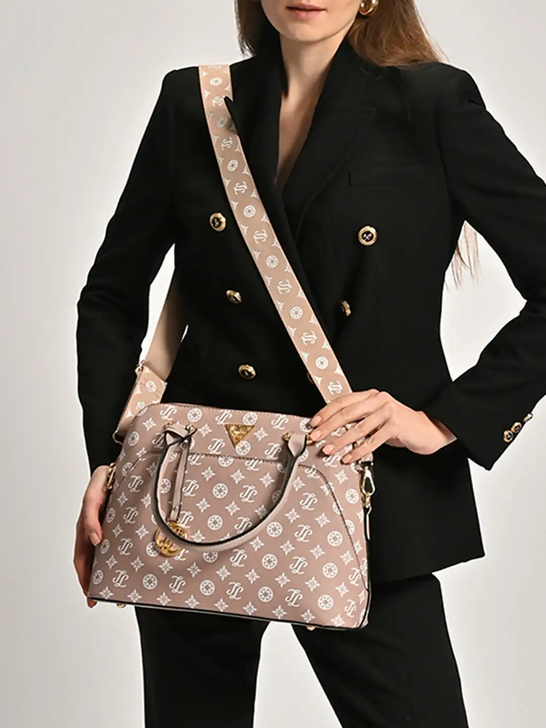 Buy Lavie Signature Women's Mono Ozerk Medium Satchel Handbag