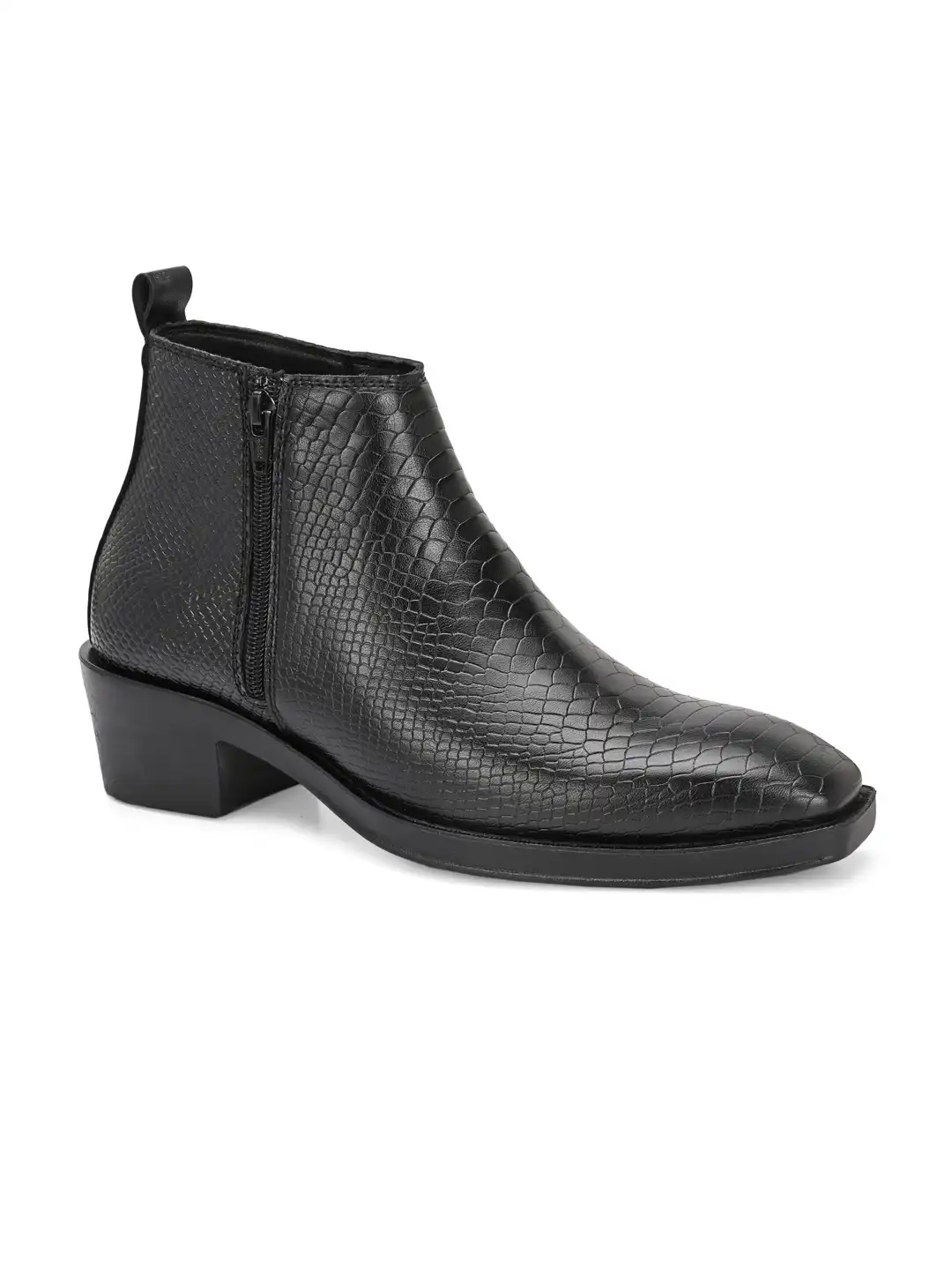 Buy The Roadster Lifestyle Co Men Square Toe Zip Chelsea Boots