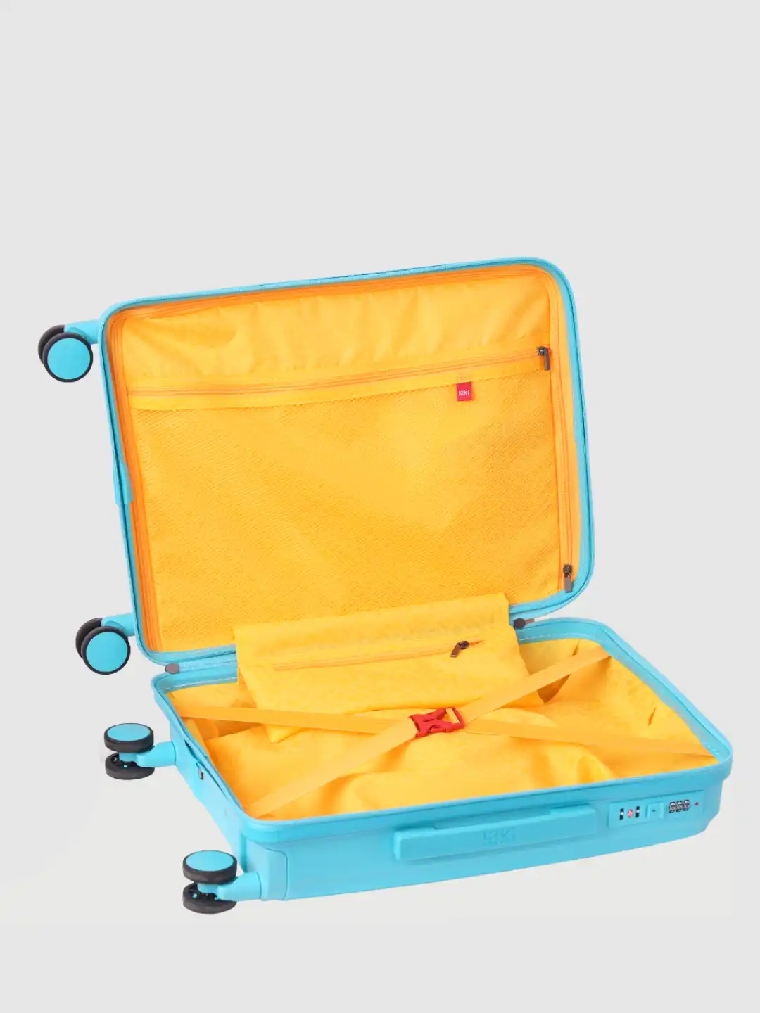 Buy Wildcraft Wiki Zine Textured Hard Cabin Trolley Suitcase - 45L