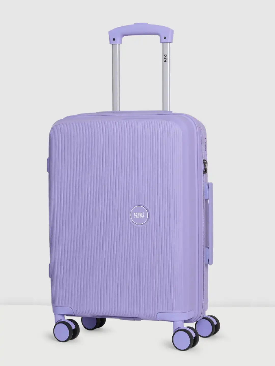 Buy Wildcraft Wiki Zine Textured Hard Medium Trolley Suitcase