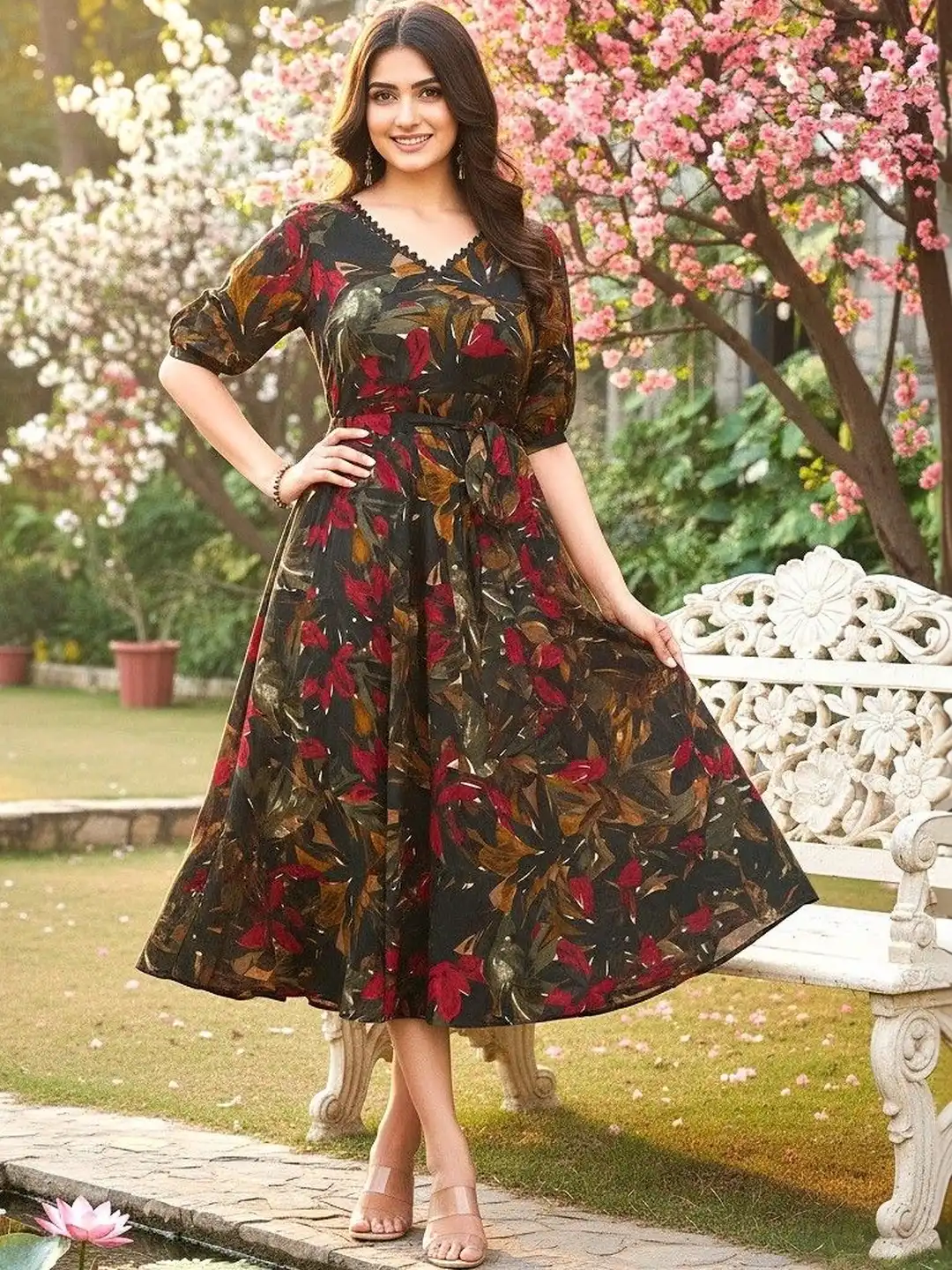 myntra a line dress A-Line Dresses