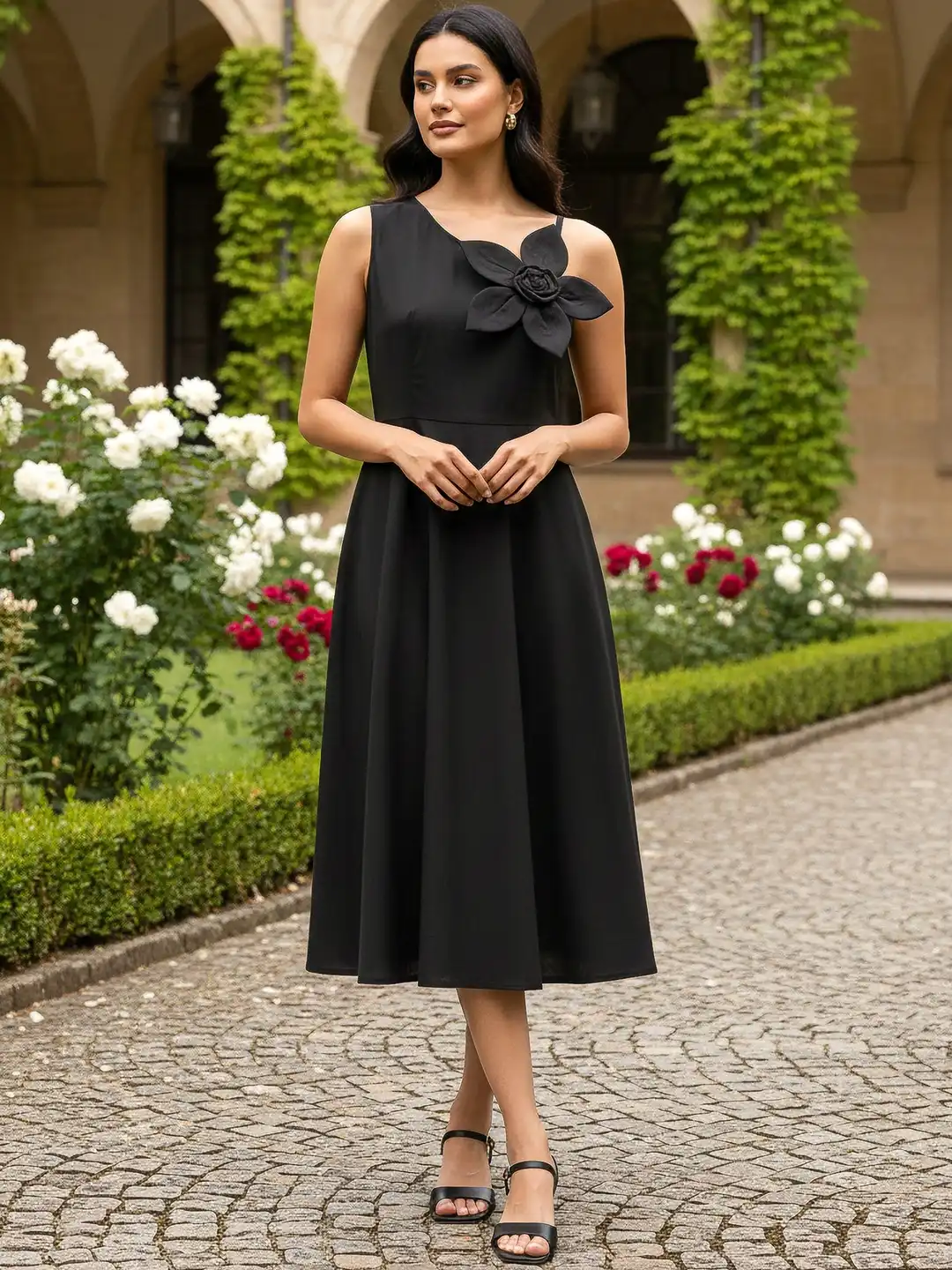 cotton maxi dress myntra Myntra Long Cott S Frock Buy KALINI Colourblocked V Neck Flutter Sleeves Cotton  Maxi