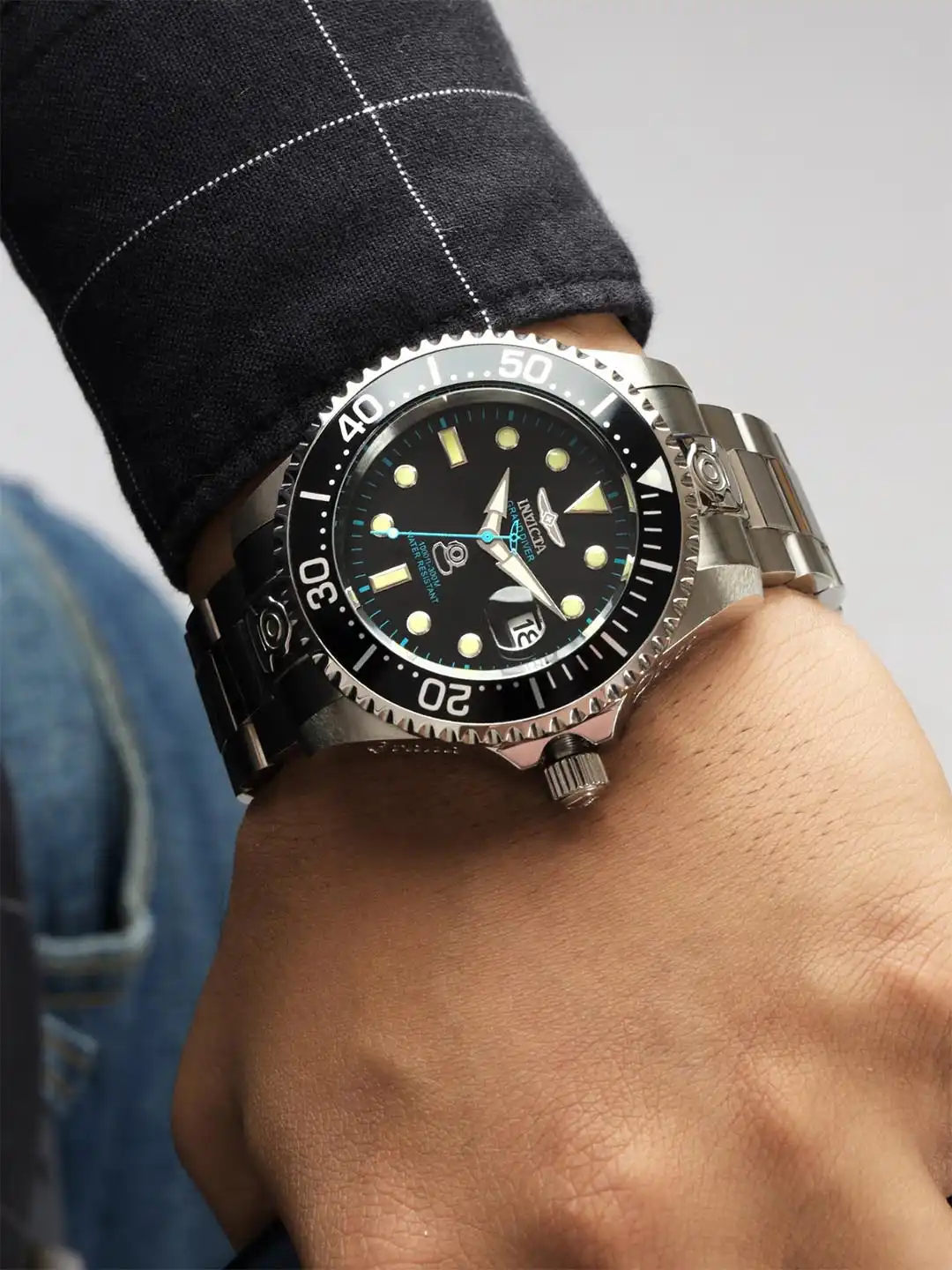 Buy Invicta Men Pro Diver 300 M Automatic Black Dial Analog Watch