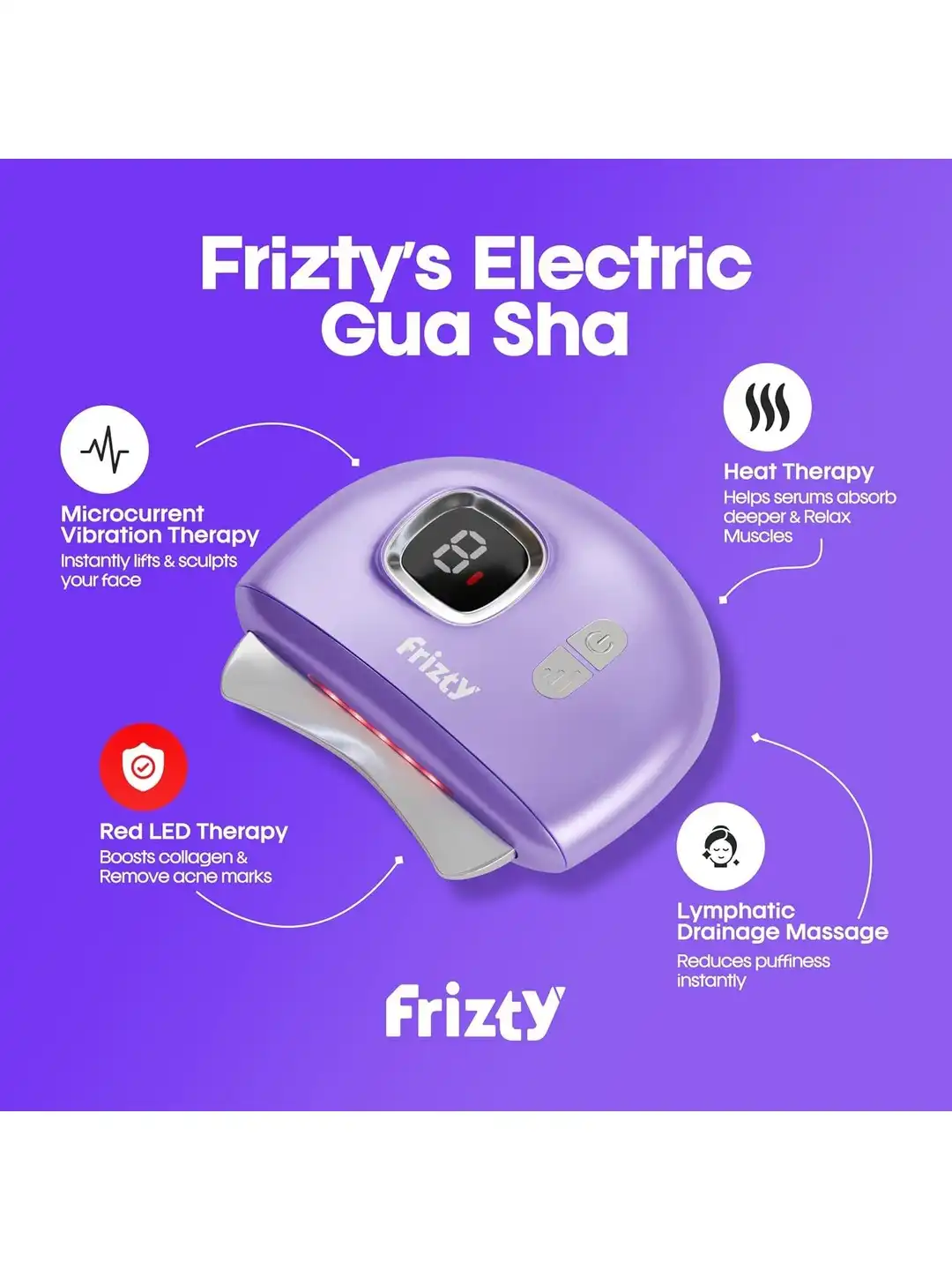 sonic vibration gua sha microcurrent massager Sonic Vibration Gua Sha Micro-current Massager
