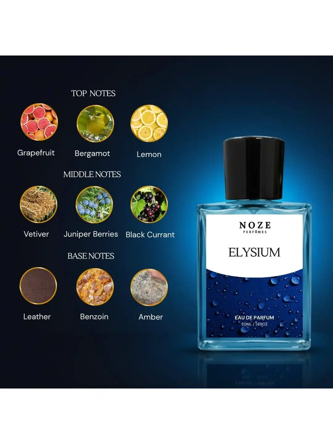 Buy Noze Perfumes Men Roja Elysium Long-Lasting Eau De Parfum - 50