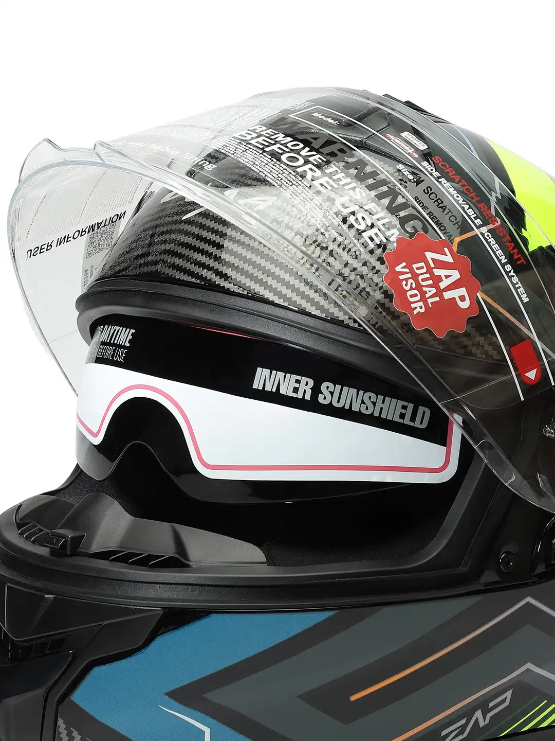 Buy VEGA Zap Explore D/V ISI and DOT Certified Full Face Helmet