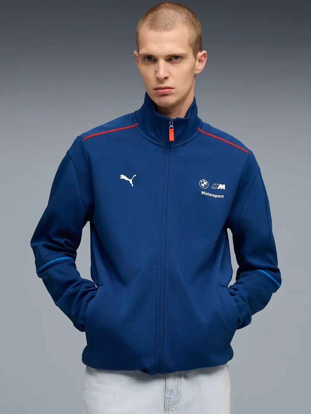 Buy BMW M Motorsport Sportswear Men's Reverse Coil Zipper Track