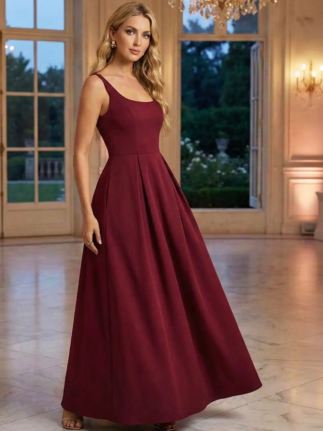 Buy CLAFOUTIS Fit & Flare Maxi Dress - Dresses for Women 39028968 | Myntra