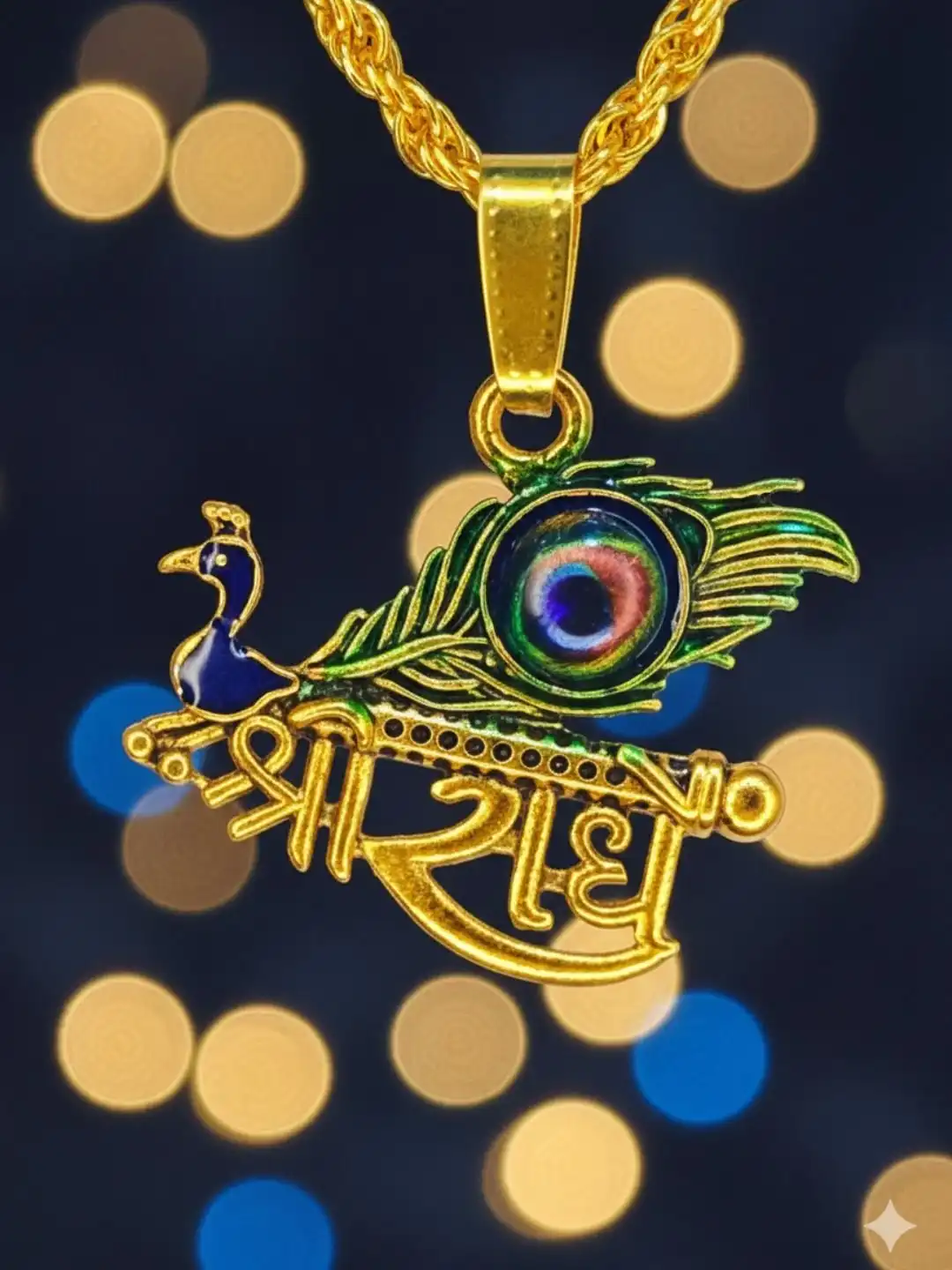 Buy KALAFICIAL Peacock Shaped Pendants with Chains - Pendant for