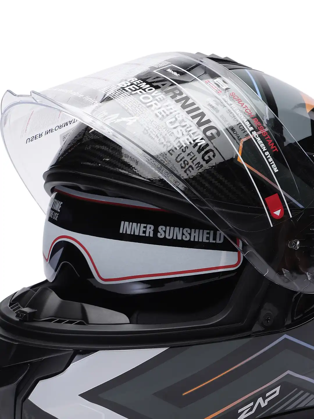 Buy VEGA Zap Explore D/V ISI and DOT Certified Full Face Helmet