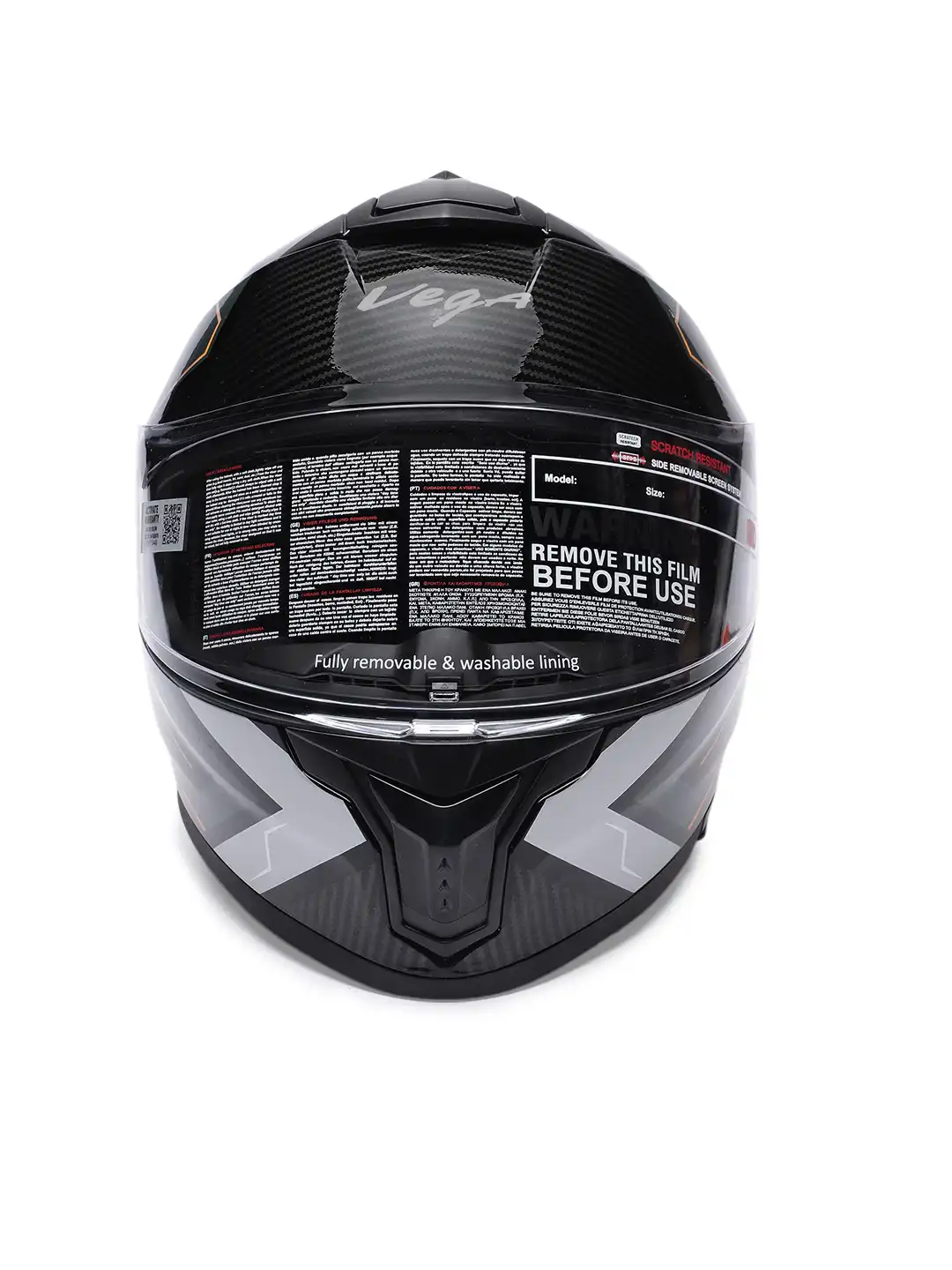 Buy VEGA Zap Explore D/V ISI and DOT Certified Full Face Helmet