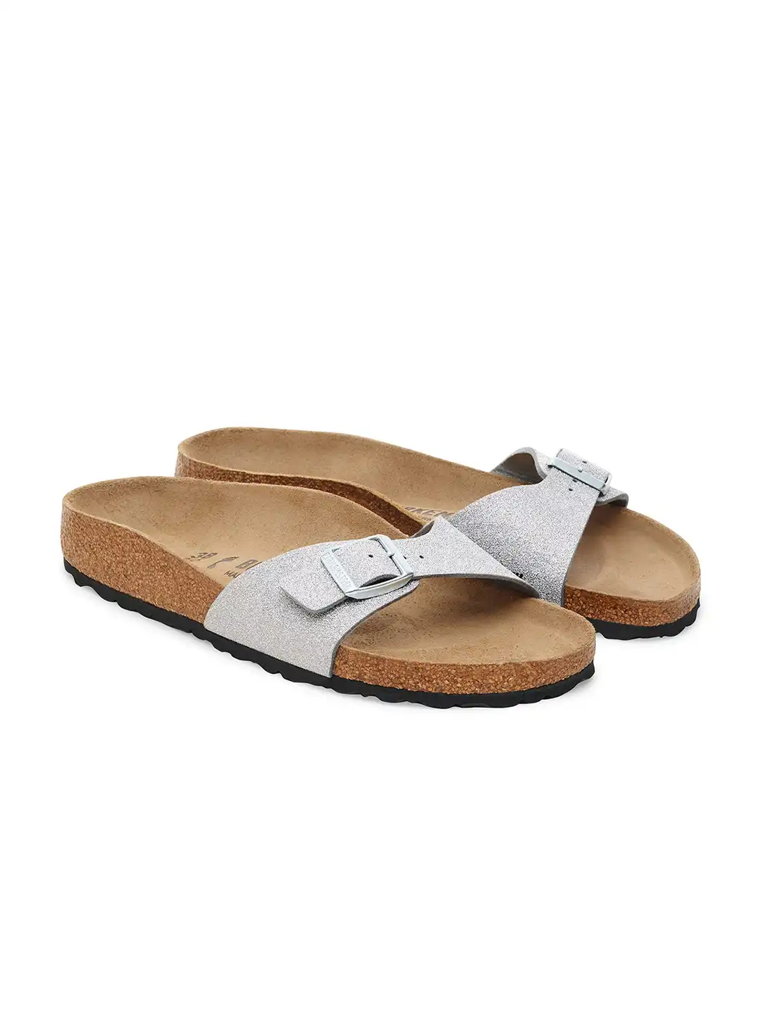 カルディナ　　9060120 Buy Birkenstock Women Silver Casual Slip-On Comfort Sandals
