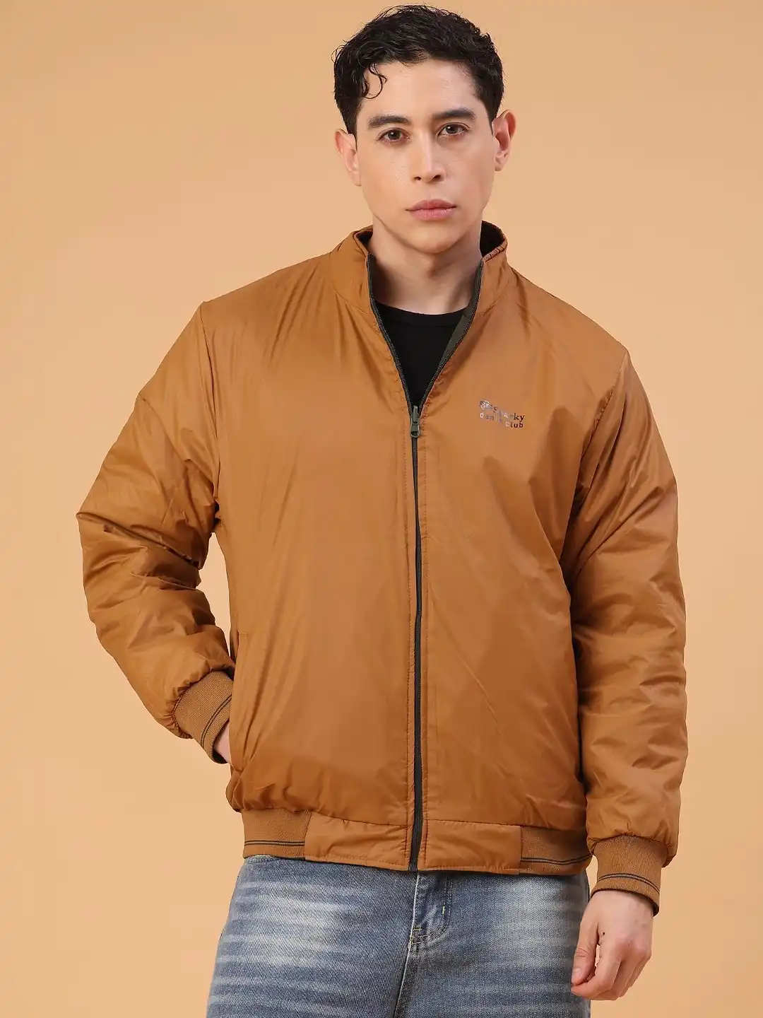 Buy V-Mart Men Reversible Bomber Jacket - Jackets for Men 38432476