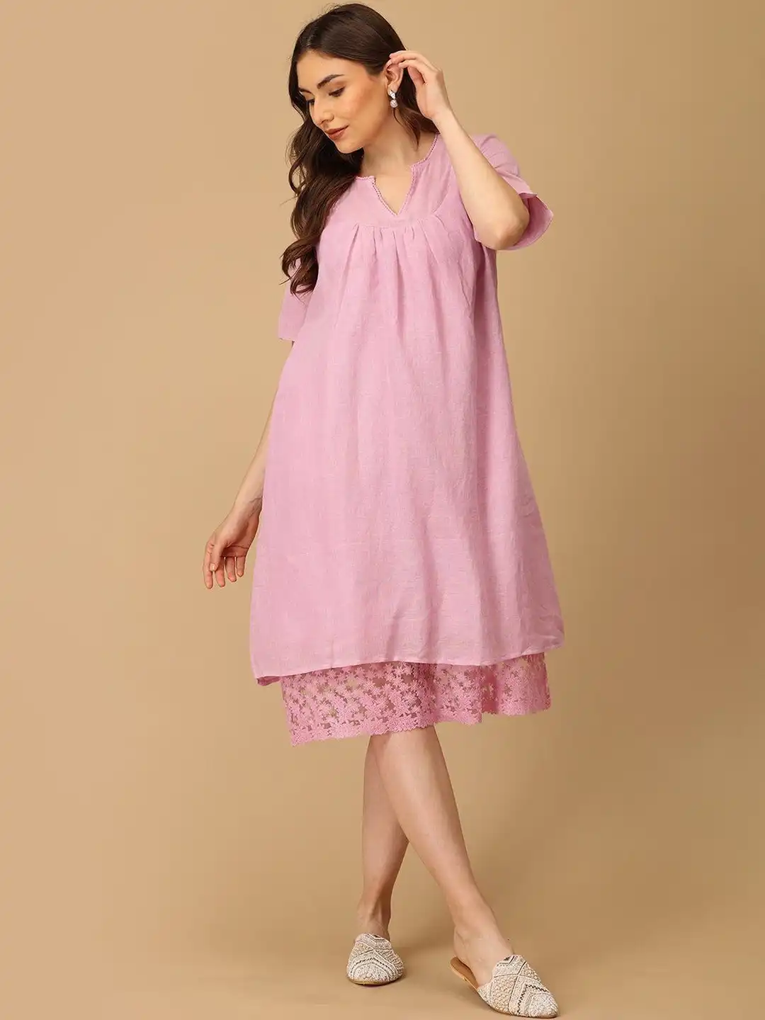myntra linen dresses Buy Trendy Cotton Linen Dresses Online on Myntra