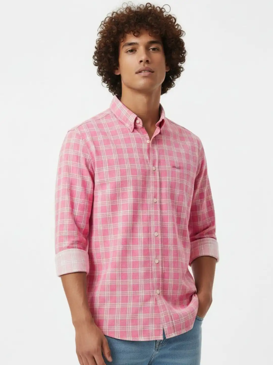 Buy glitchez Men Classic Checked Casual Shirt - Shirts for Men