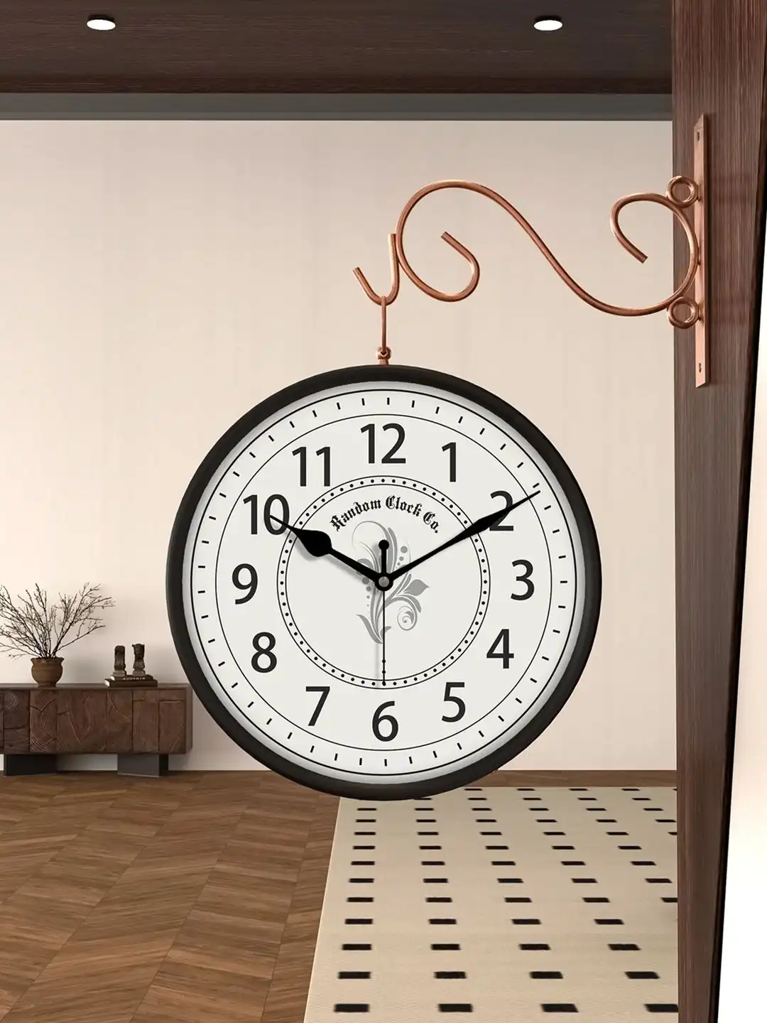 Buy RANDOM Multicoloured & Copper-Toned Textured Vintage Wall