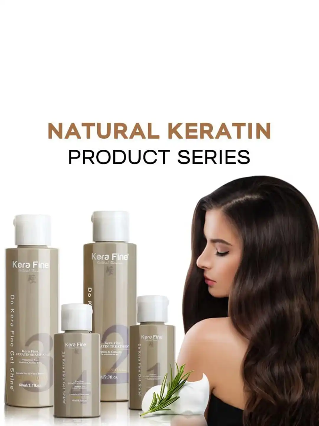 Buy KERA FINE Set Of 4 Keratin Monodose Kit - Hair Care Gift Set