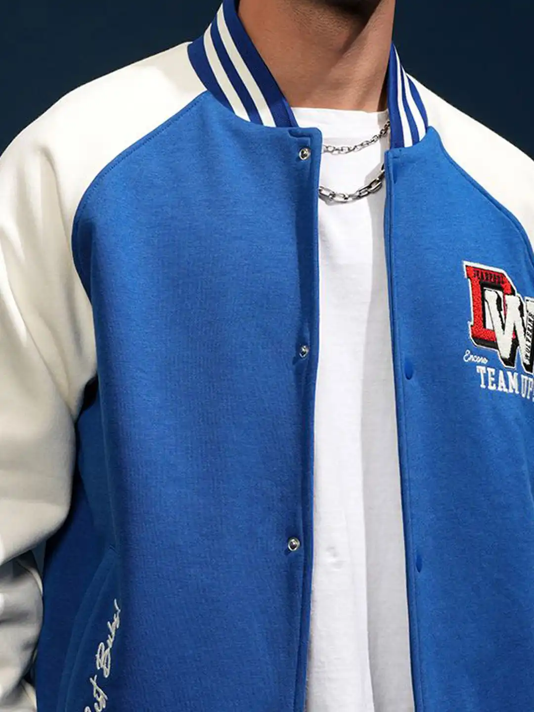 Buy HIGHLANDER Deadpool Marvel Men Oversized Varsity Jacket