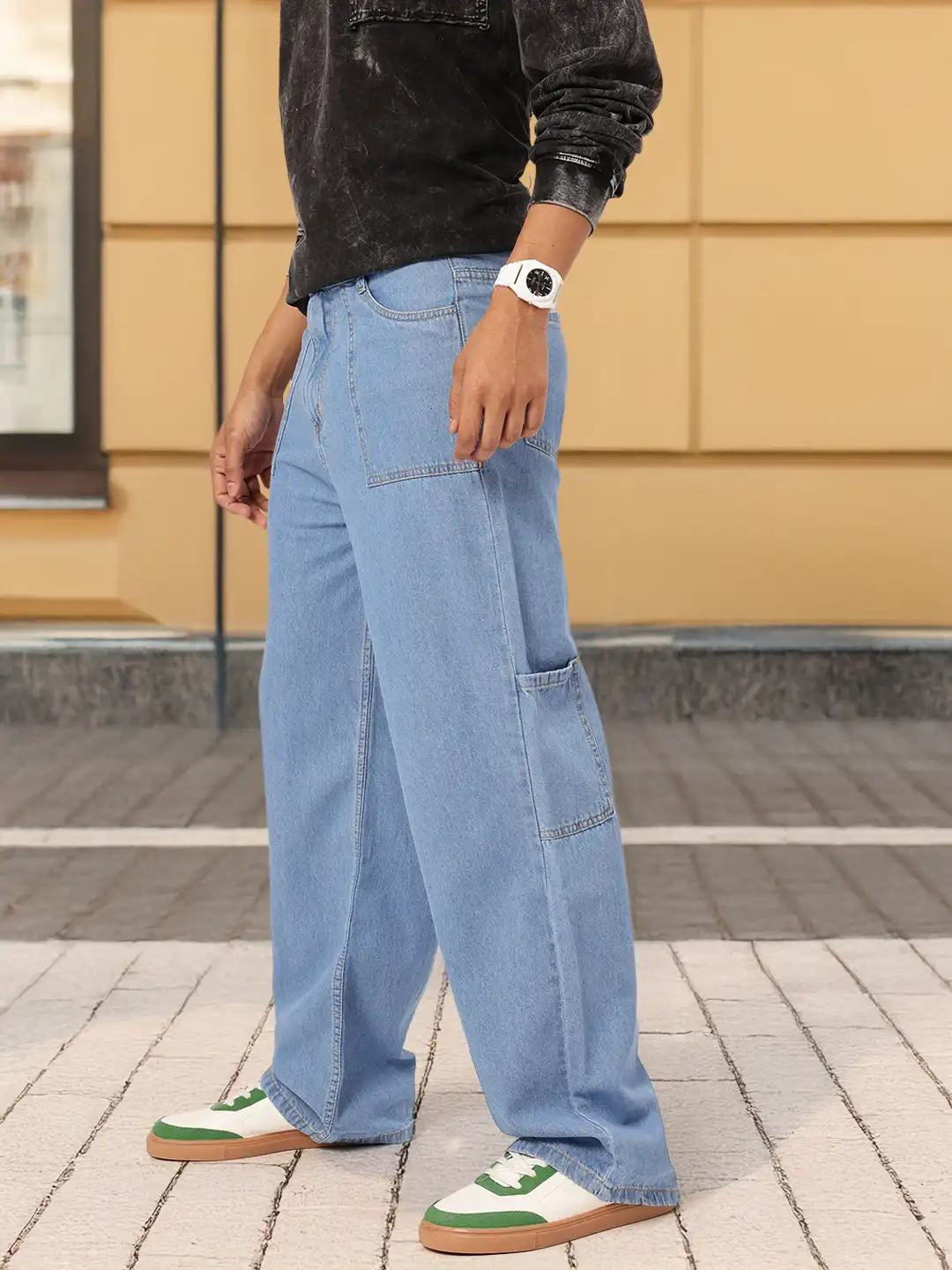 Buy Kook N Keech X fwd Men Baggy Jeans - Jeans for Men 30392204