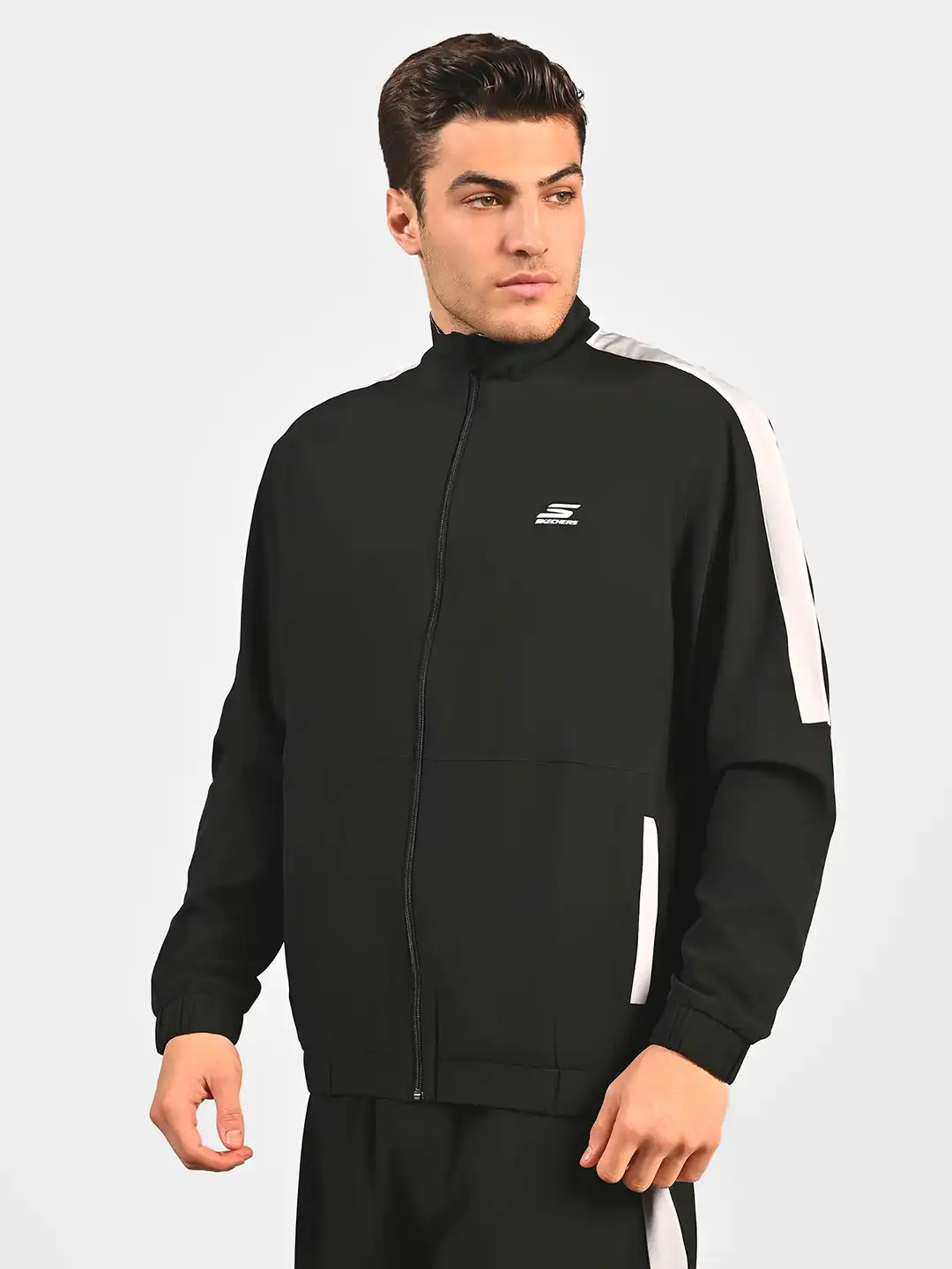 Buy Skechers Men Colorblock Track Jackets - Jackets for Men