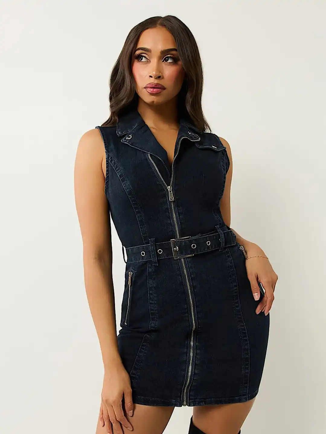 true religion bodycon dress Buy Women Lapel Collar Washed Denim Mini - Dresses for Women 32625334 No Flaws Groomsmen no longer have to Size:6 Months