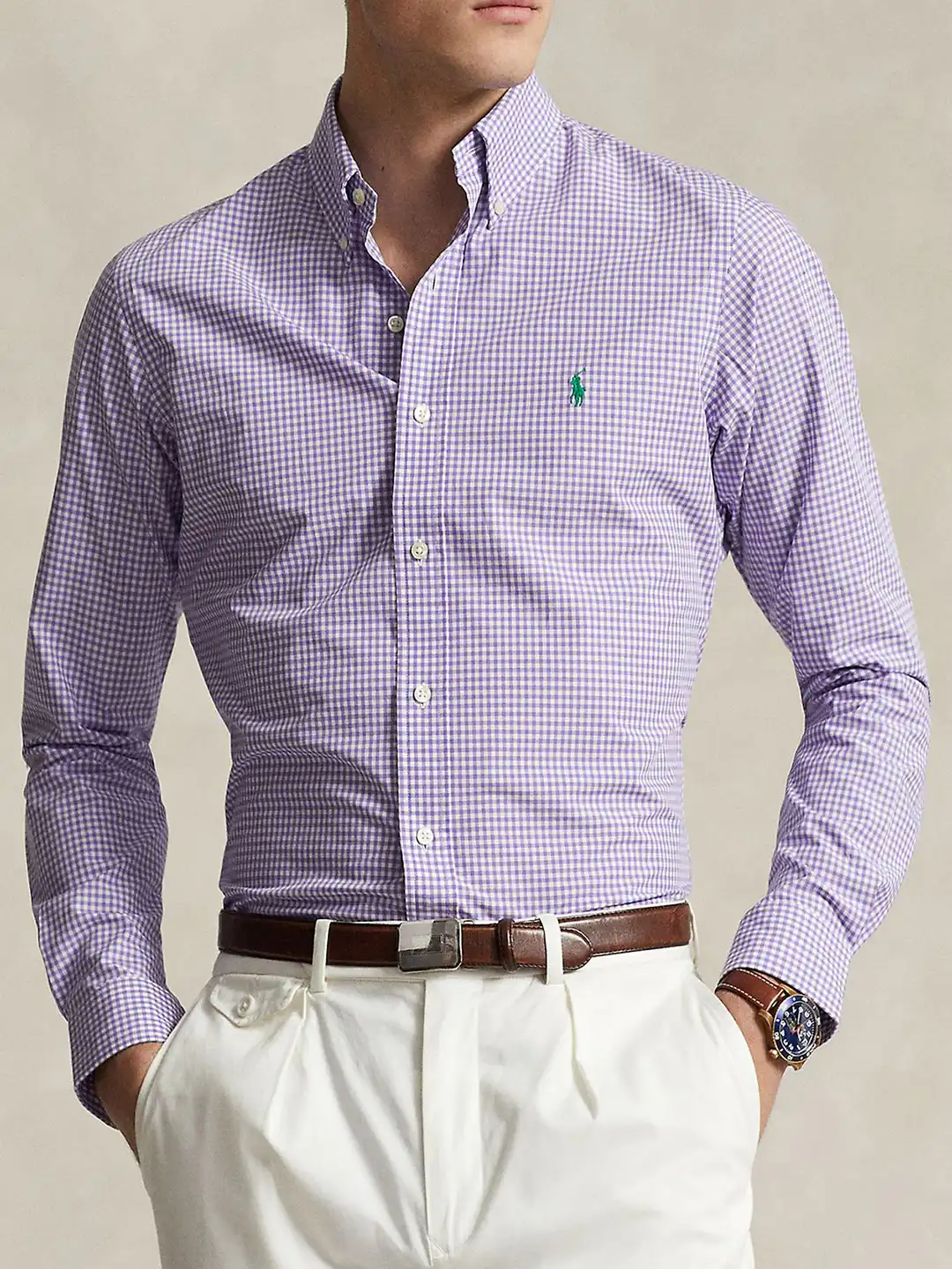 Gingham Pyjama Ralph Lauren Heren Buy Polo Ralph Lauren Men Button-Down Collar Gingham Checked Cotton Casual  Shirt Shirts For Men 32624097 Myntra