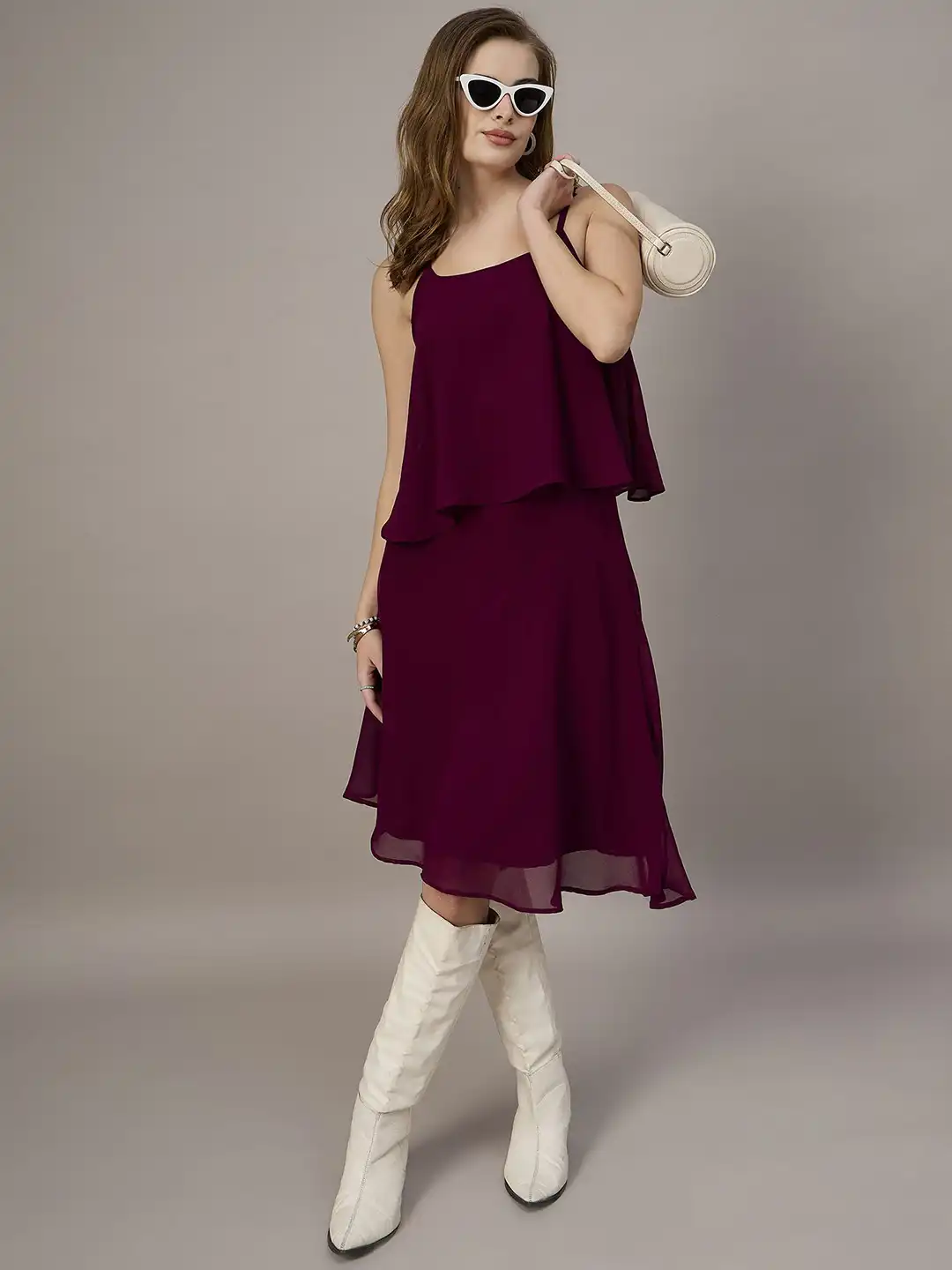 Buy The Roadster Lifestyle Co A-Line Knee Length Dresses - Dresses for Women 32702219 | Myntra Buy The Roadster Lifestyle Co A-Line Knee Length Dresses - Dresses for Women 32702219 | Myntra