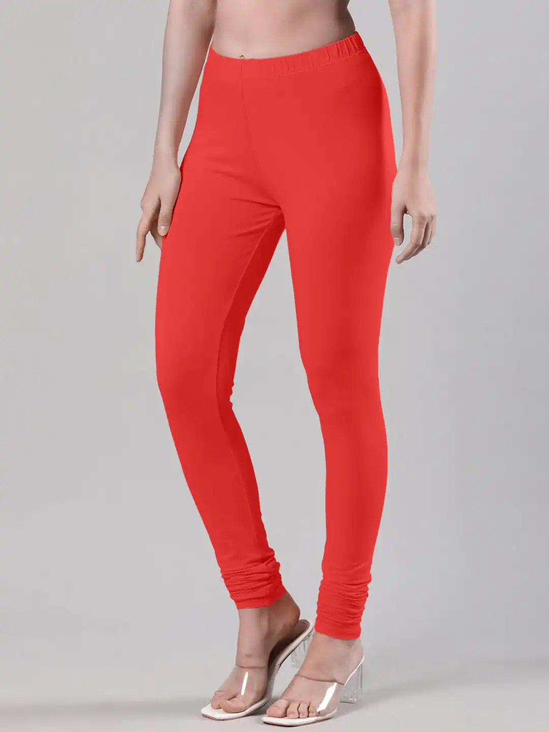 Buy Femmora Mid-Rise Churidar-Length Leggings - Leggings for Women