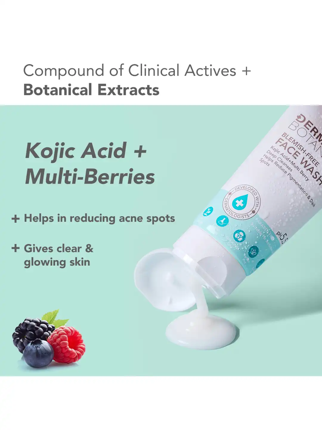 Buy Lotus Herbals DermaBotanics Kojic Acid + Multi Berry pH 5.5