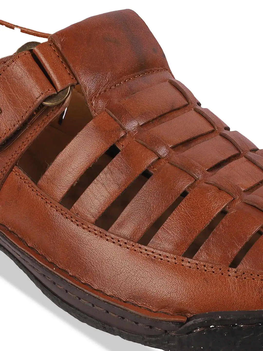 Buy Mochi Men Leather Shoe-Style Sandals - Sandals for Men