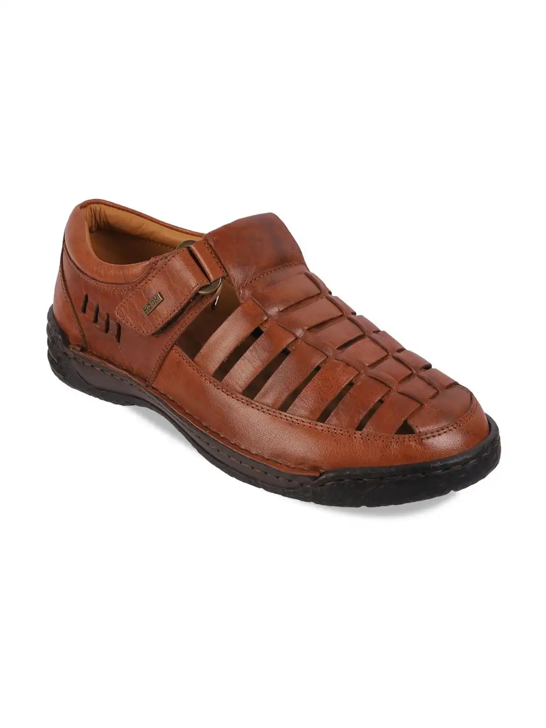 Buy Mochi Men Leather Shoe-Style Sandals - Sandals for Men