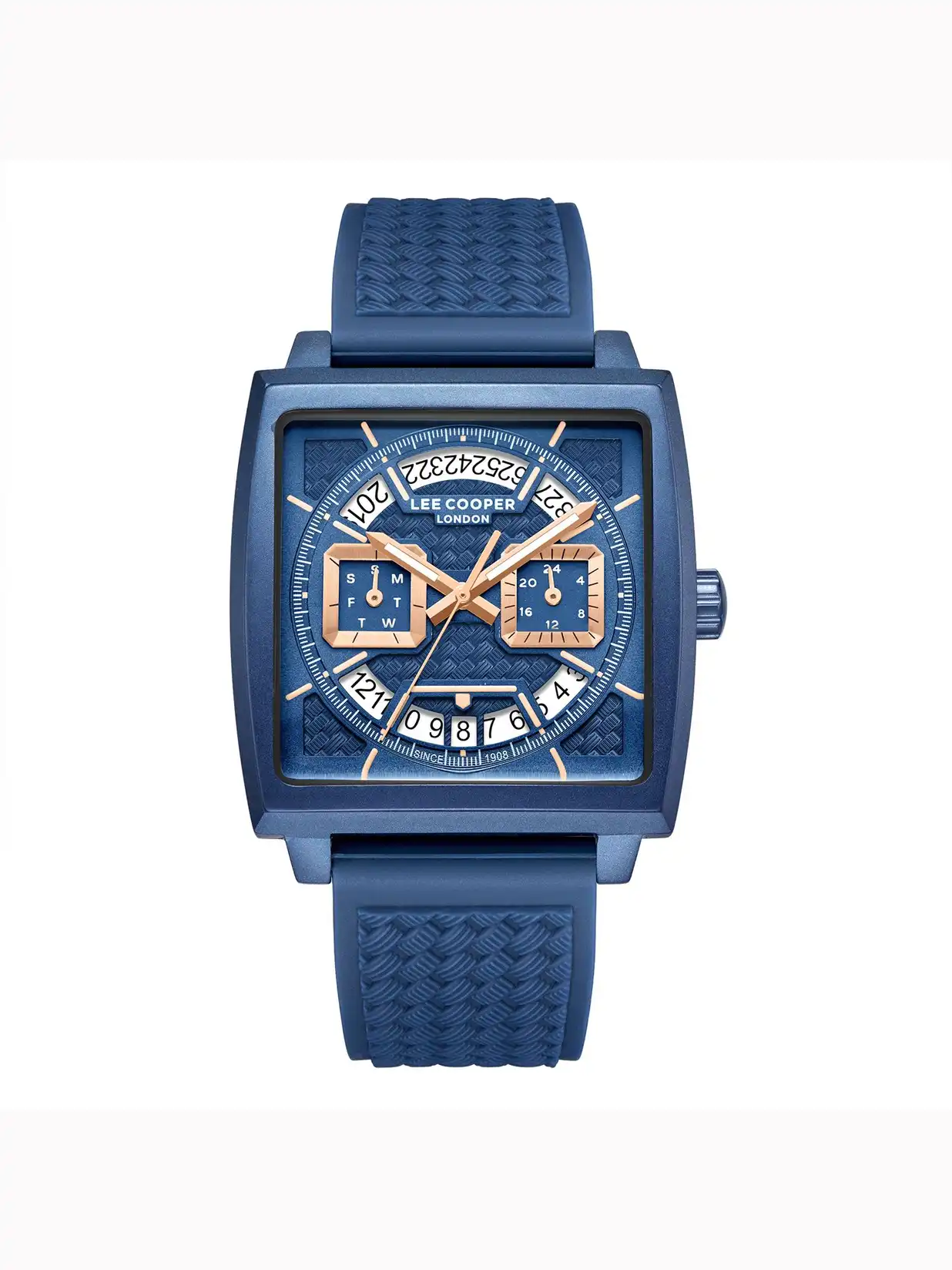 Buy Lee Cooper Men Brass Dial & Straps Analogue Multi Function