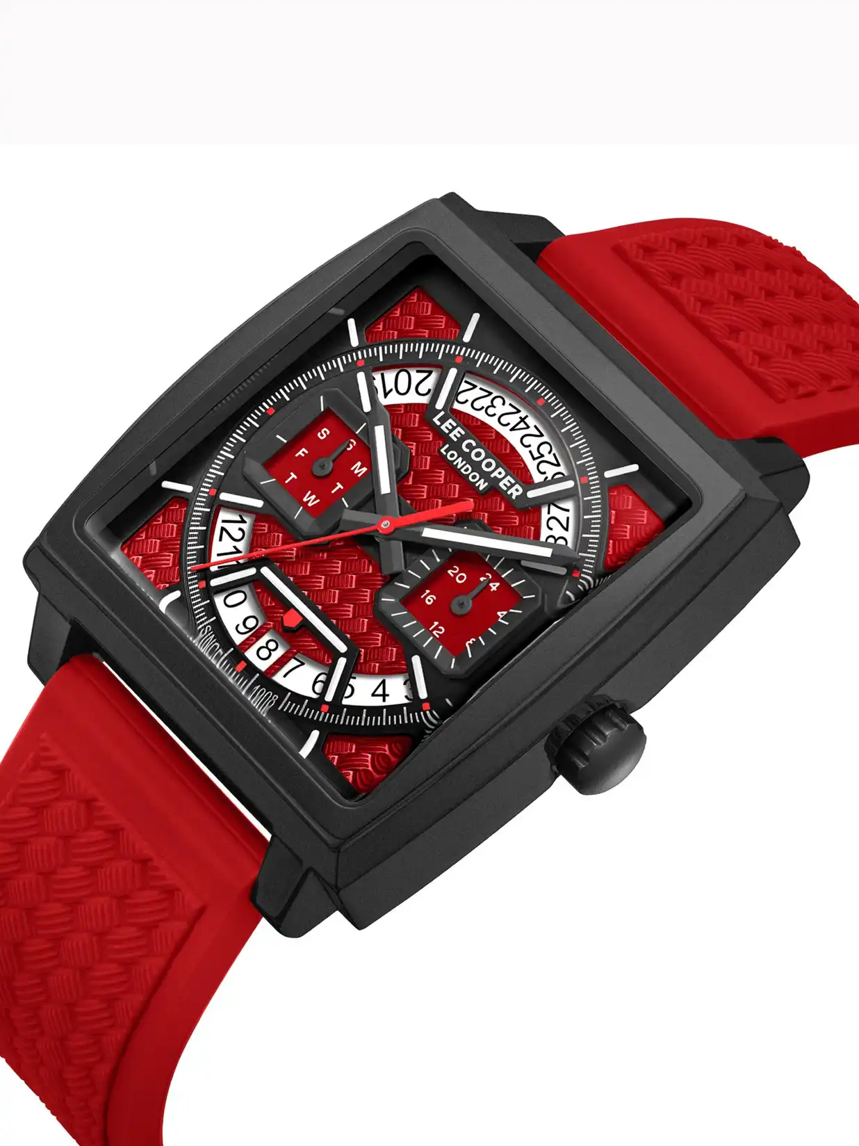 Buy Lee Cooper Men Brass Dial & Straps Analogue Multi Function