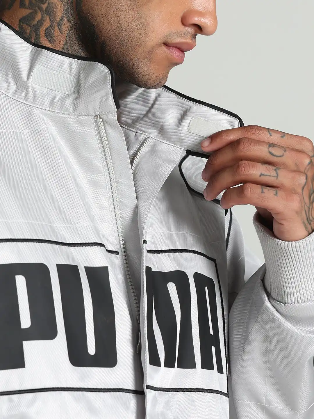 Buy Puma Archive Seasonal Oversized Fit Racer Jacket - Jackets for
