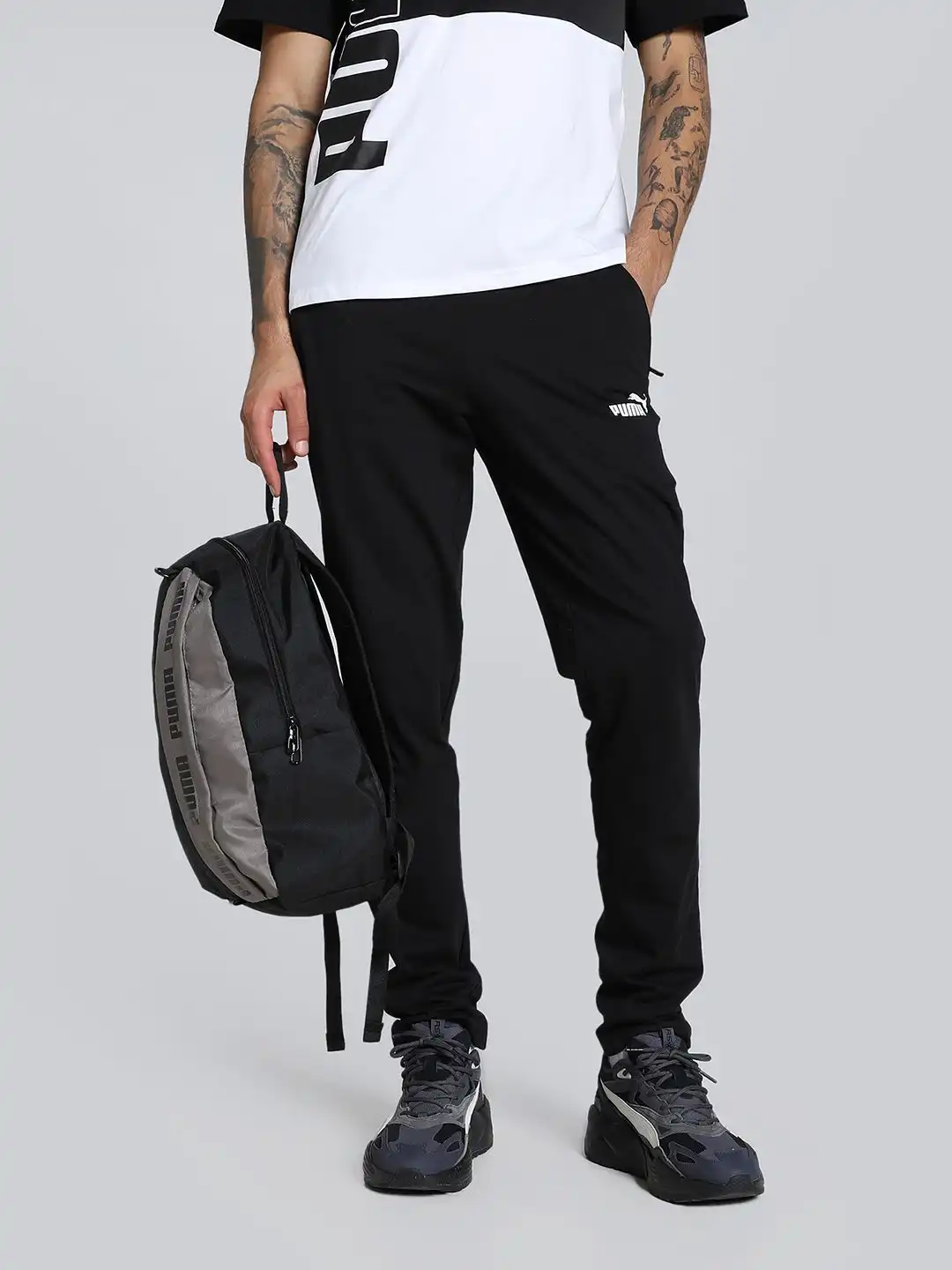 Buy Puma Men Zippered Jersey Pants - Track Pants for Men 32459753
