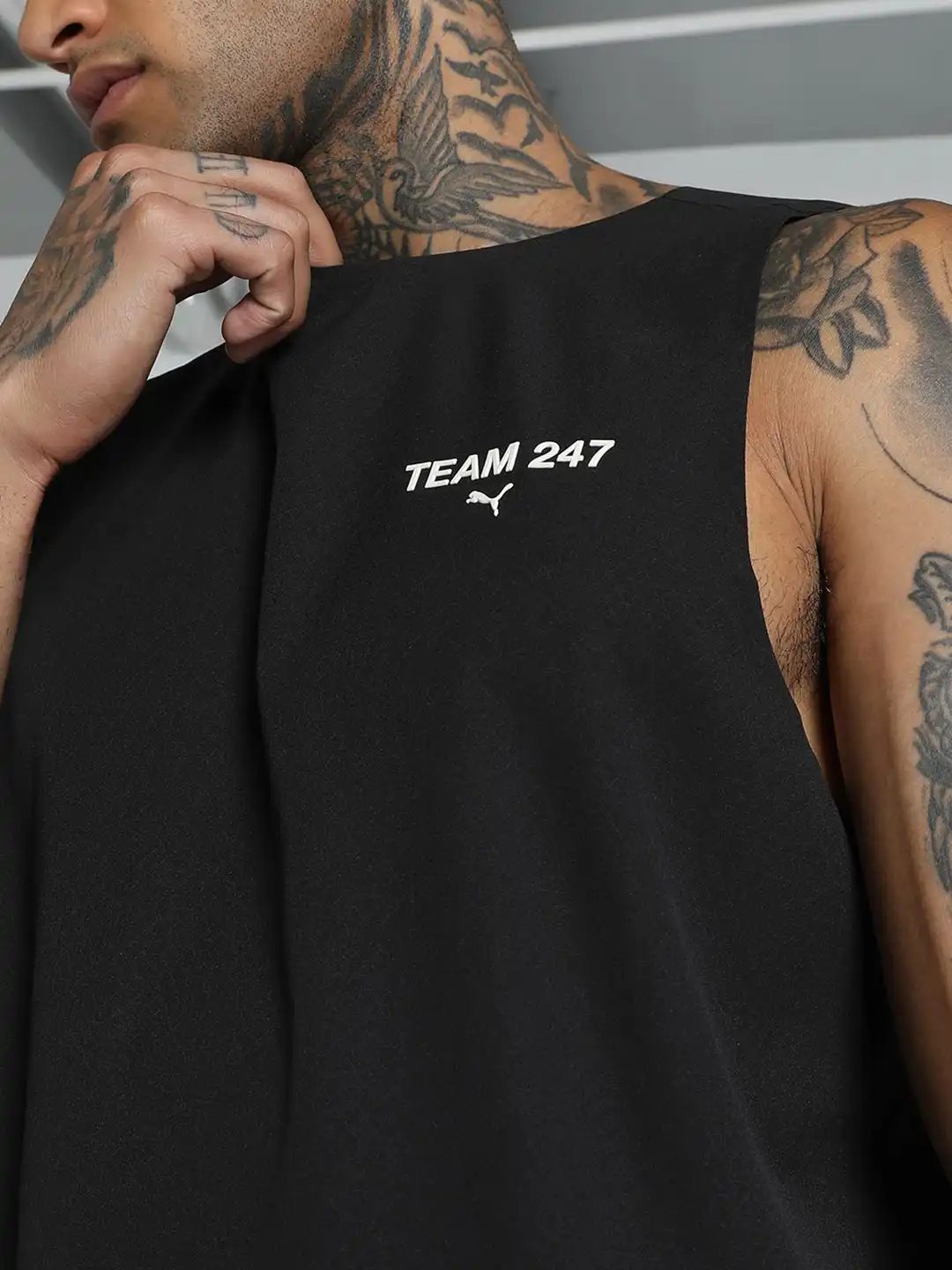 Buy Puma x Represent 247 Printed Relaxed Fit Sleeveless Tank
