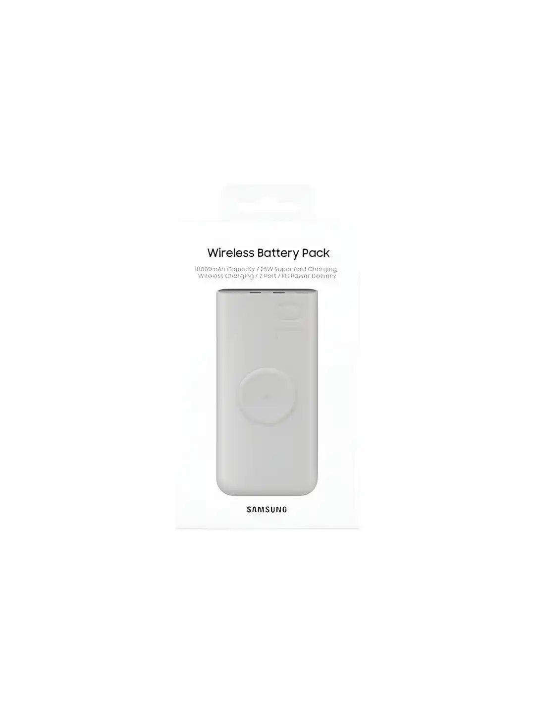 Buy Samsung Galaxy 10000mAh Wireless Power Bank With Charging