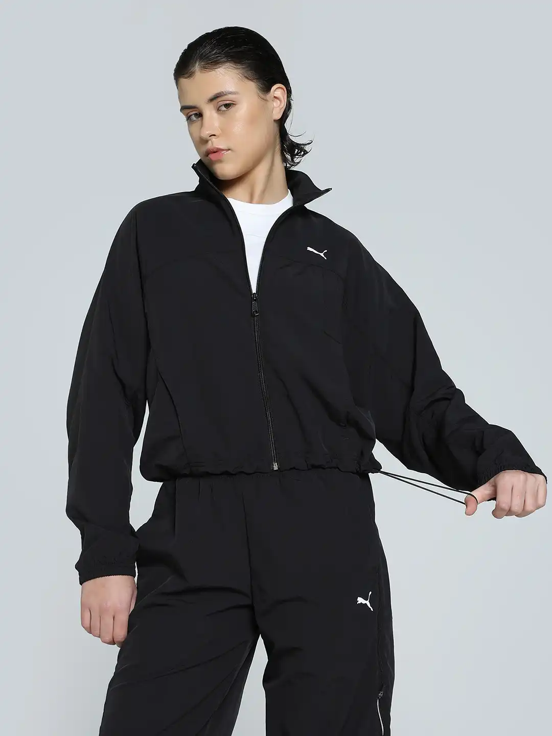 Buy Puma Dare To Oversized Zip-Off Woven Jacket - Jackets for
