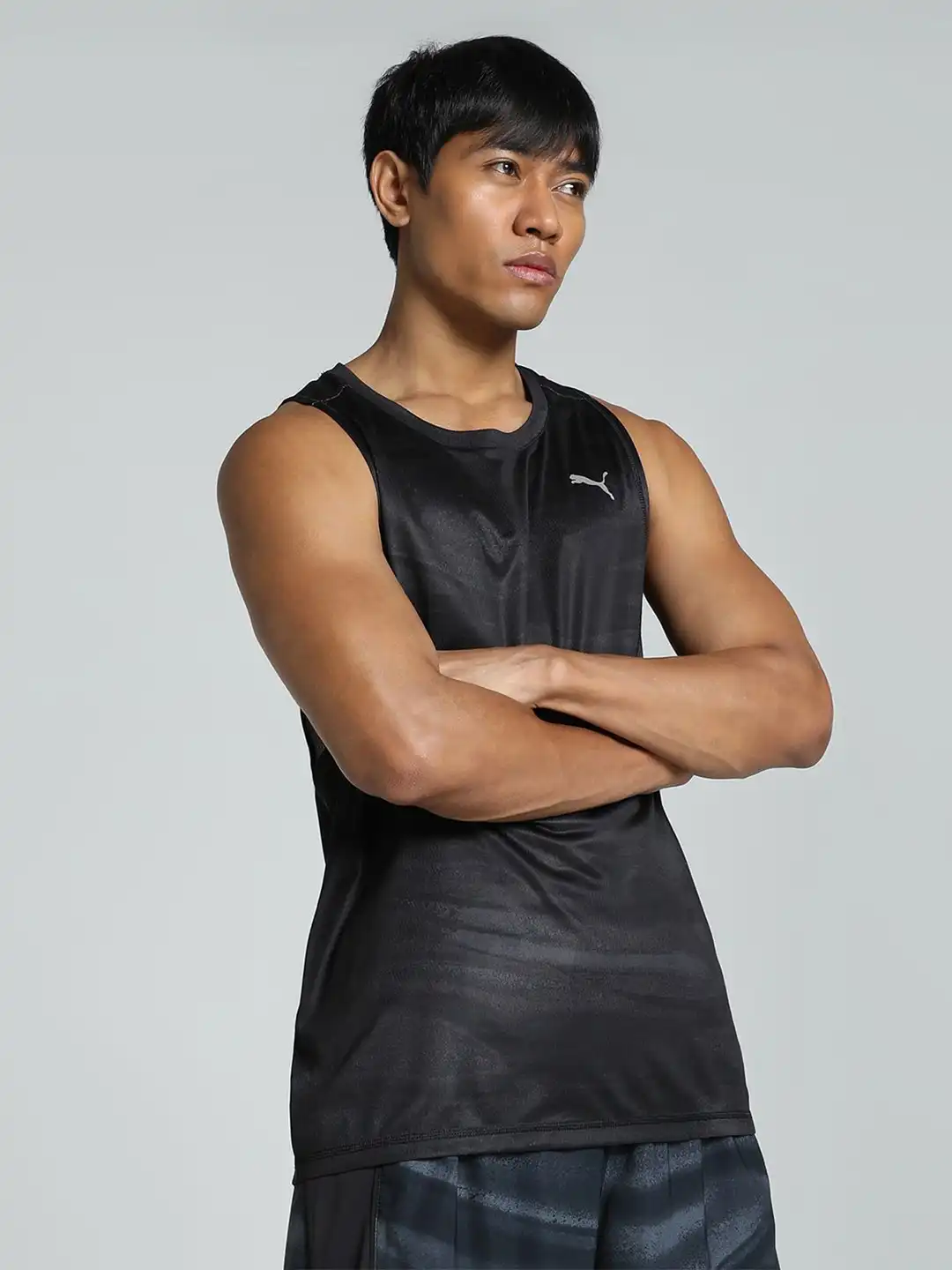 Buy Puma Men Velocity dryCELL Brand Logo Printed Sleeveless